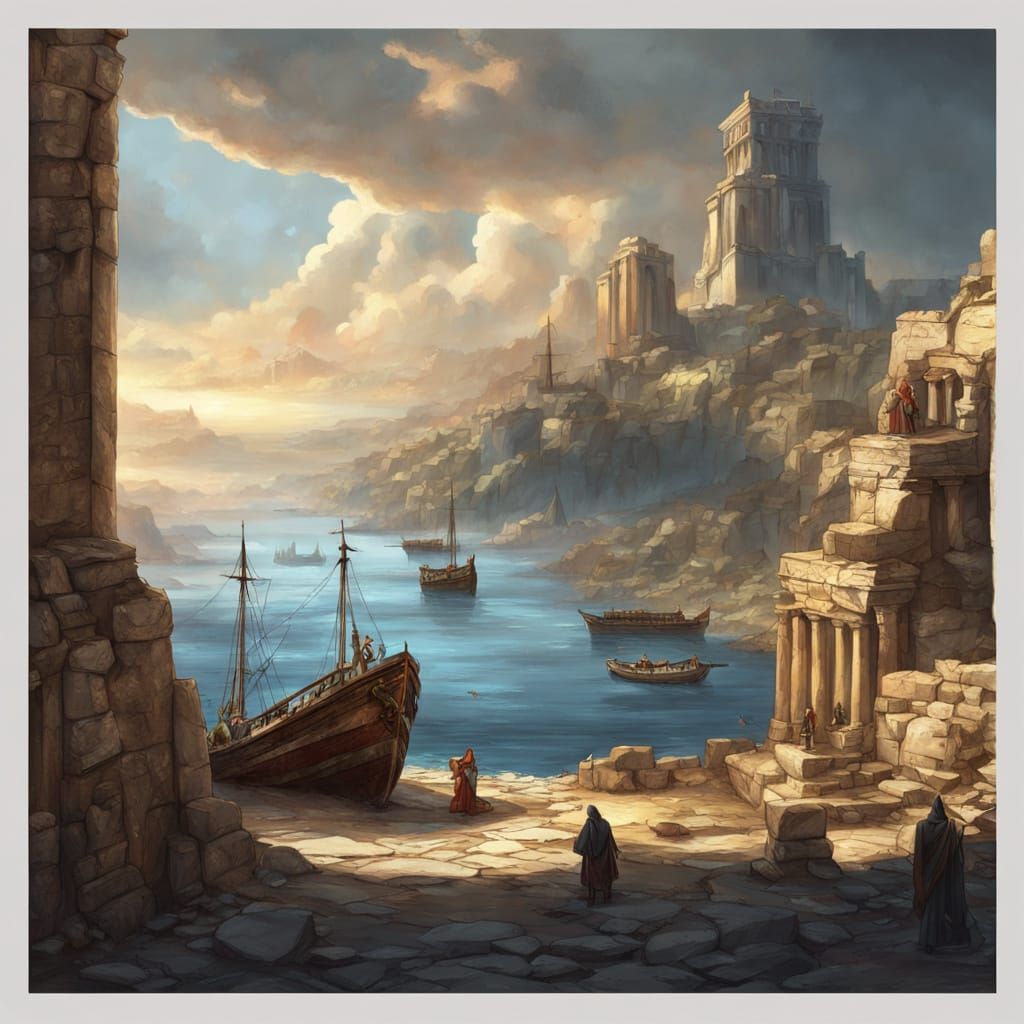 Epic Ancient Greek Fleet Ready to Sail for Troy