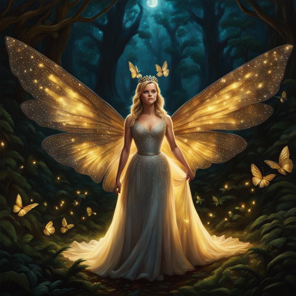 Reese Witherspoon as Mythical Forest Creature