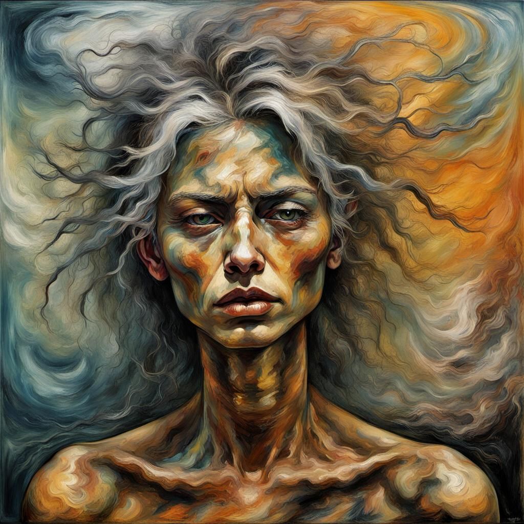 Tormented Drought: Spectral Texture in Expressive Style