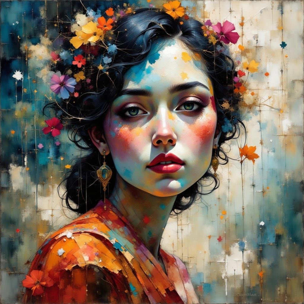 Mystical Liquid Ink Flux on Earth