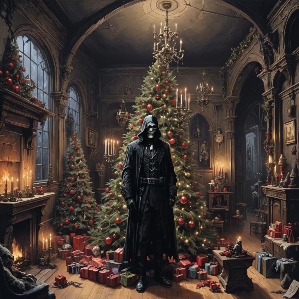 Sinister Gothic Christmas Decorations