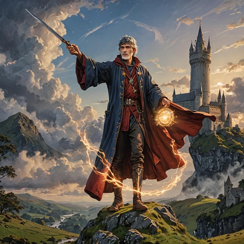 Merlin Image Generated by AI
