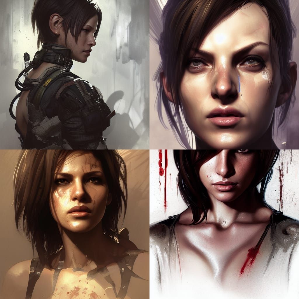 Sheva Alomar Portrait in Unreal Engine 5