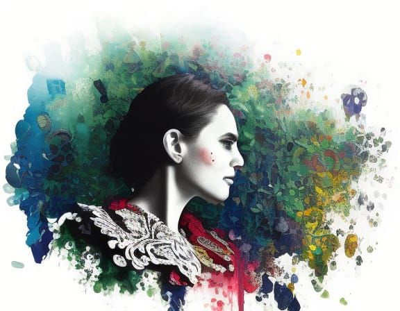 Hyperrealistic Shop Scene in Hypermodernism Style