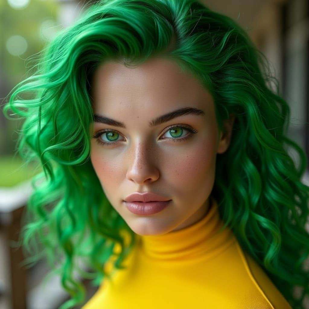 Polaris: X-Men Comic Character Portrait