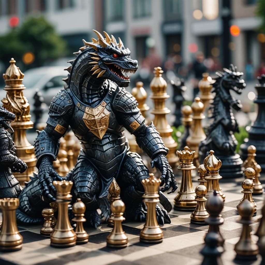 Chess kaiju