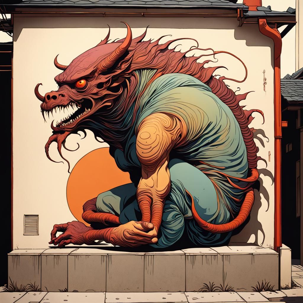 Common Japanese Street Monster