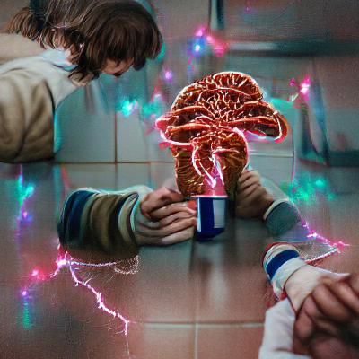 AI Interpretation of Stranger Things