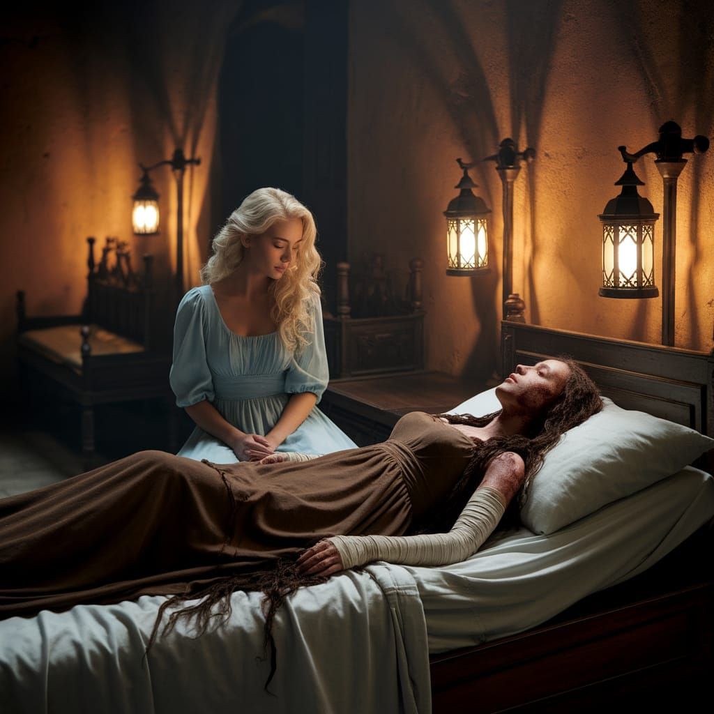 Solemn Beauty in Ancient Monastery Hospital