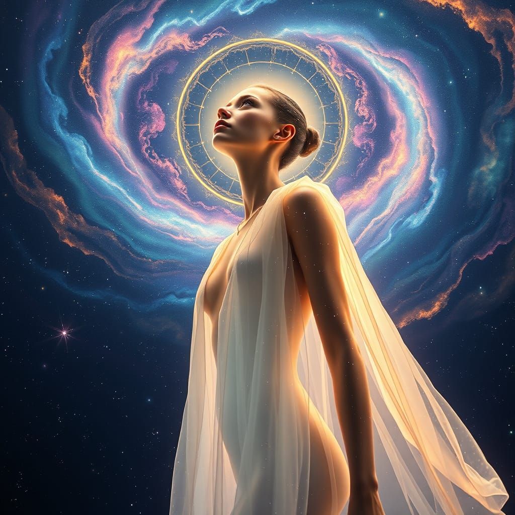 Cosmic Goddess Unveils the Mysteries of the Universe