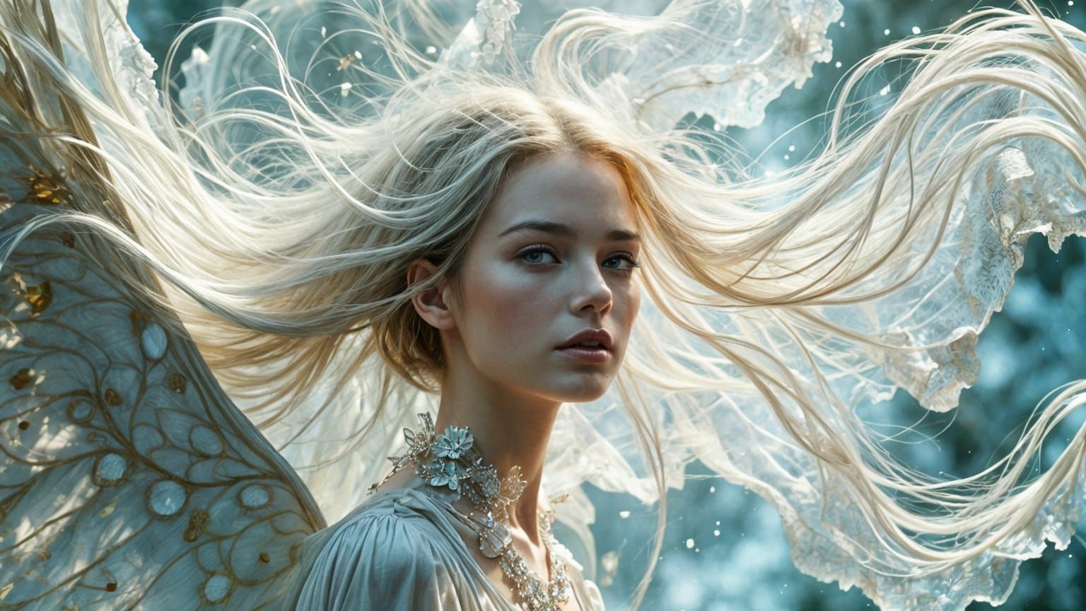 Princess of the Wind in Hyperreal Beauty
