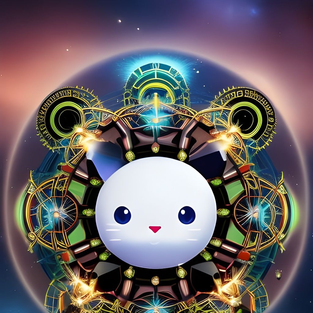 Quantum Hello Kitty in Fire and Snow