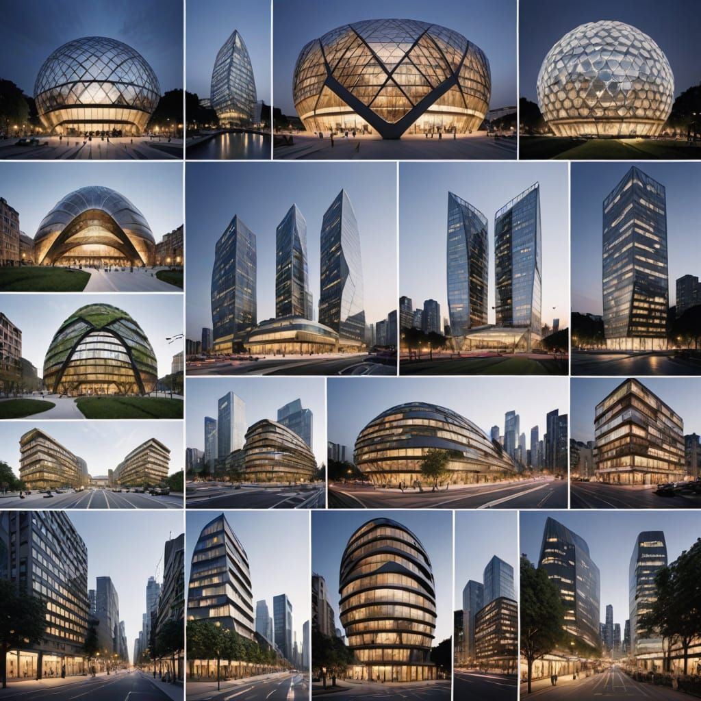 Organic Urban Megastructures Emerge in Harmony with Nature