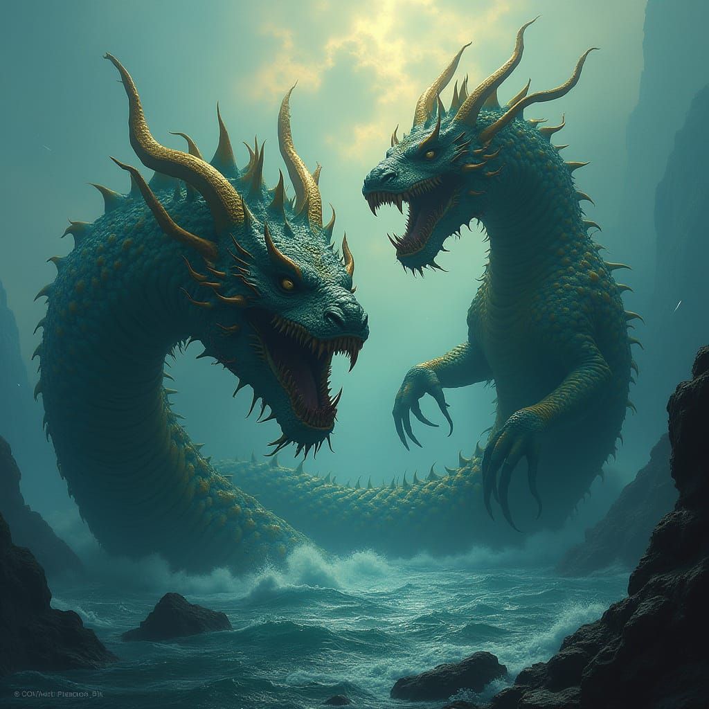 Hydra and Scylla: Mythical Sea Monsters