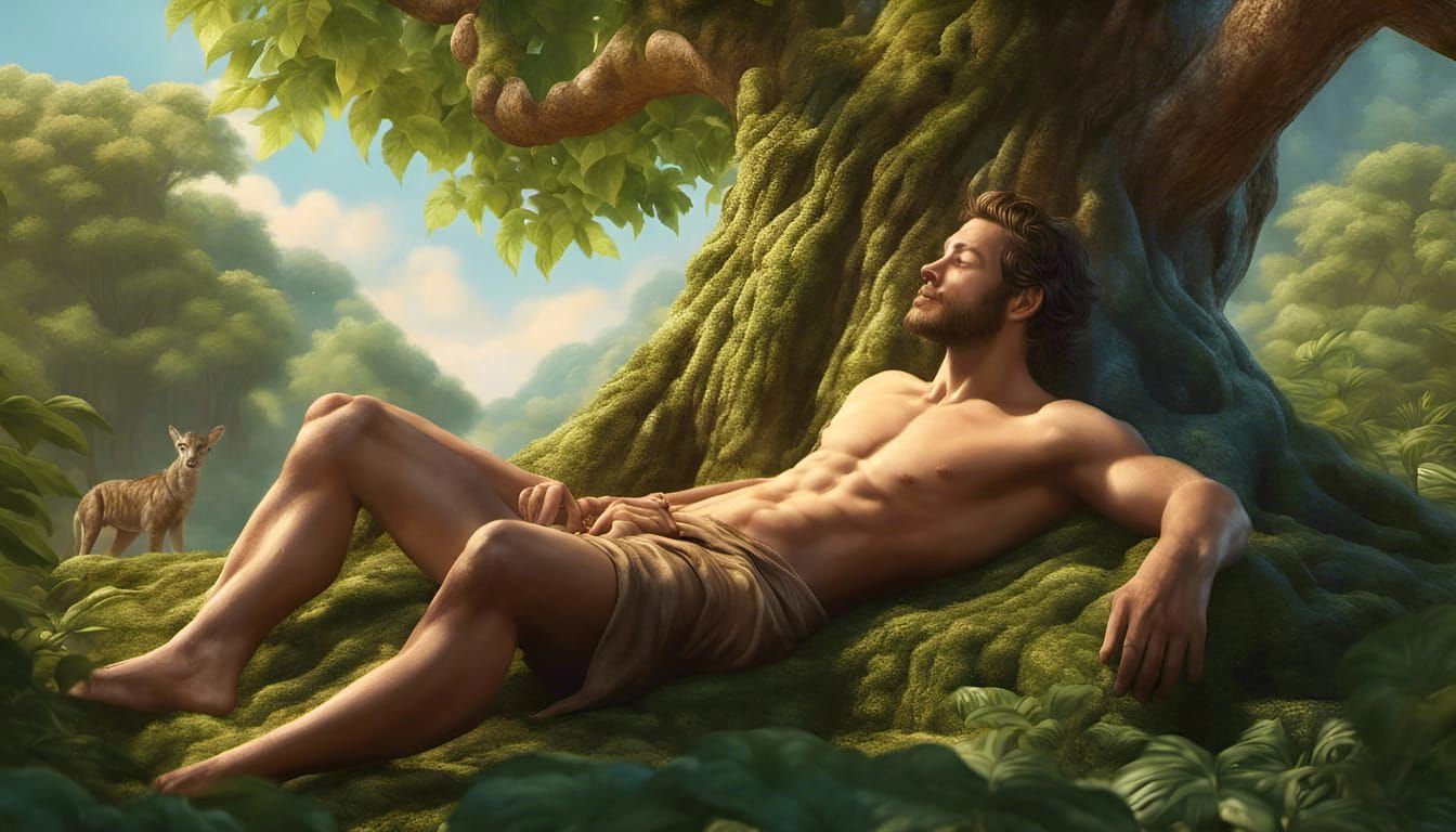 Close-Up of a Closed Eye