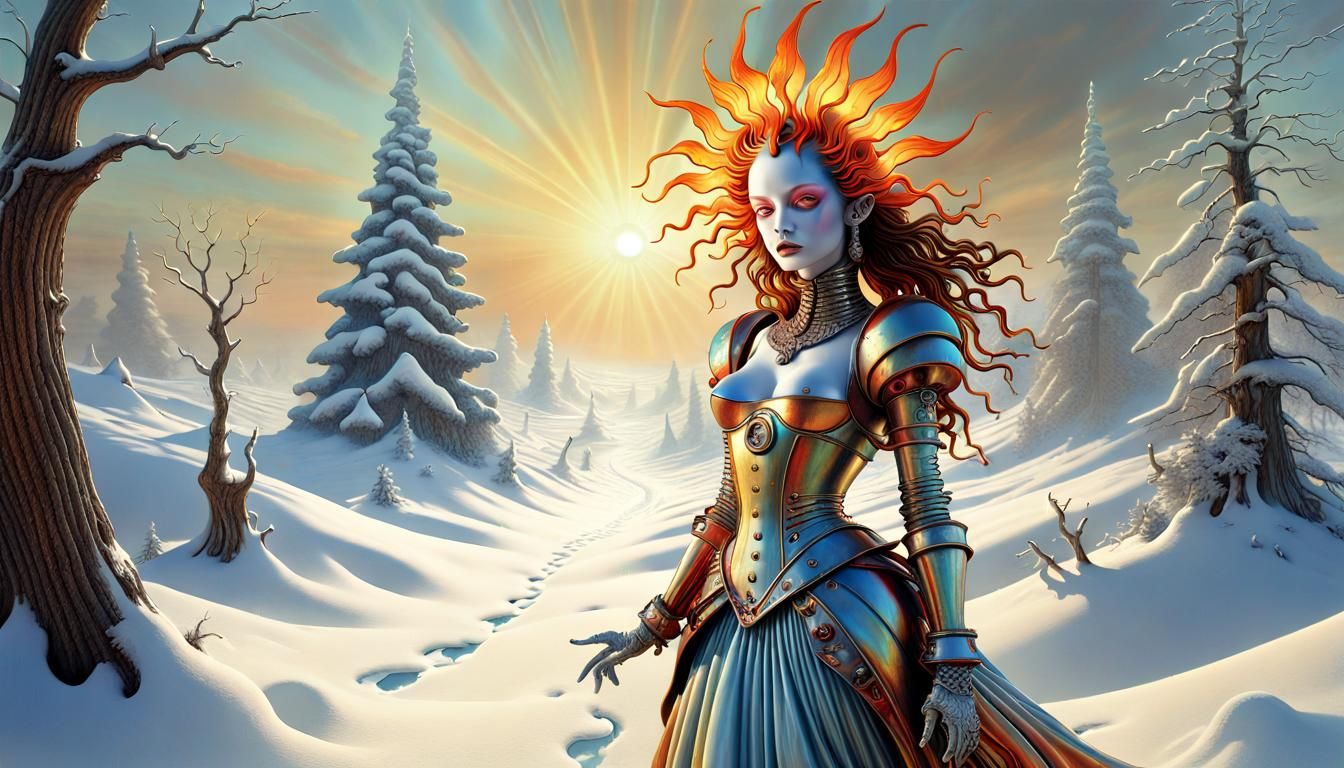 Luminescent Landscape: Surreal Light Breaks Through