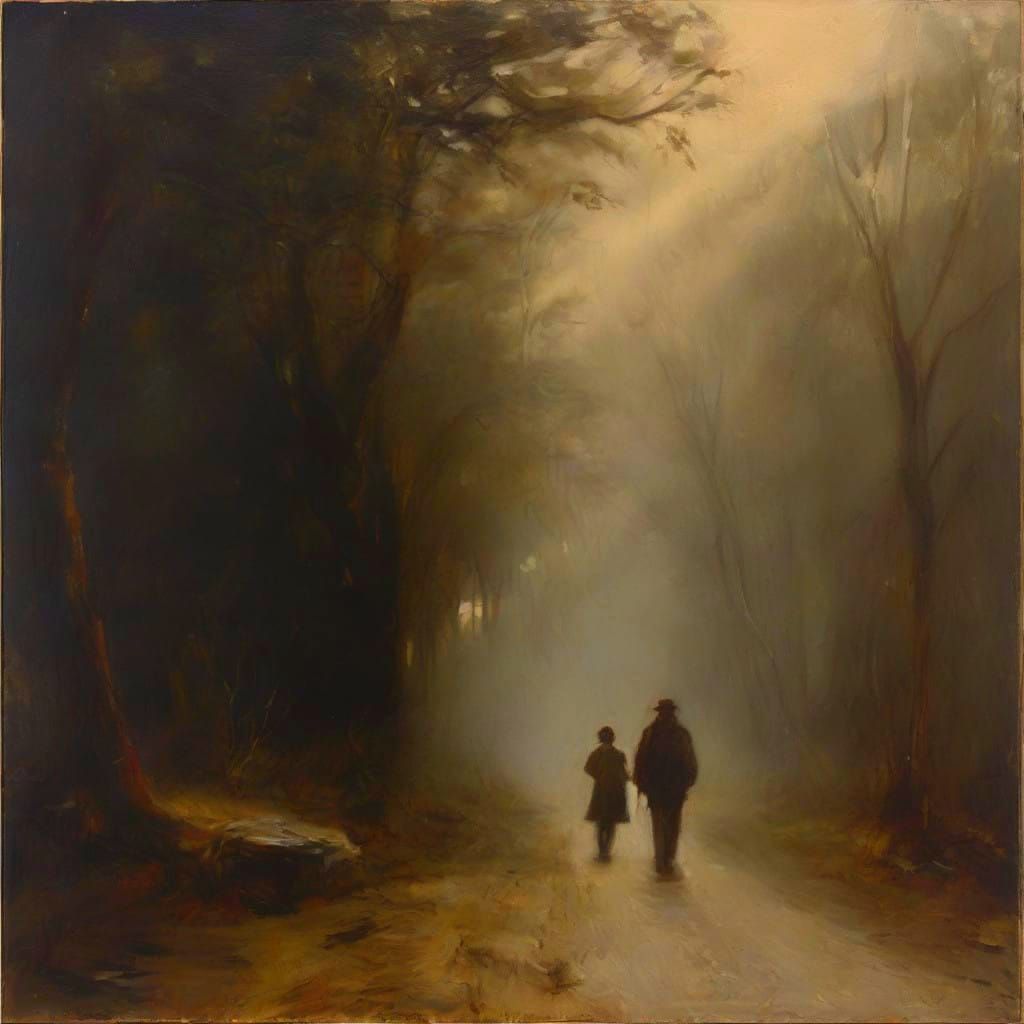 Lacombe, rugged, unfinished chiaroscuro sympathy