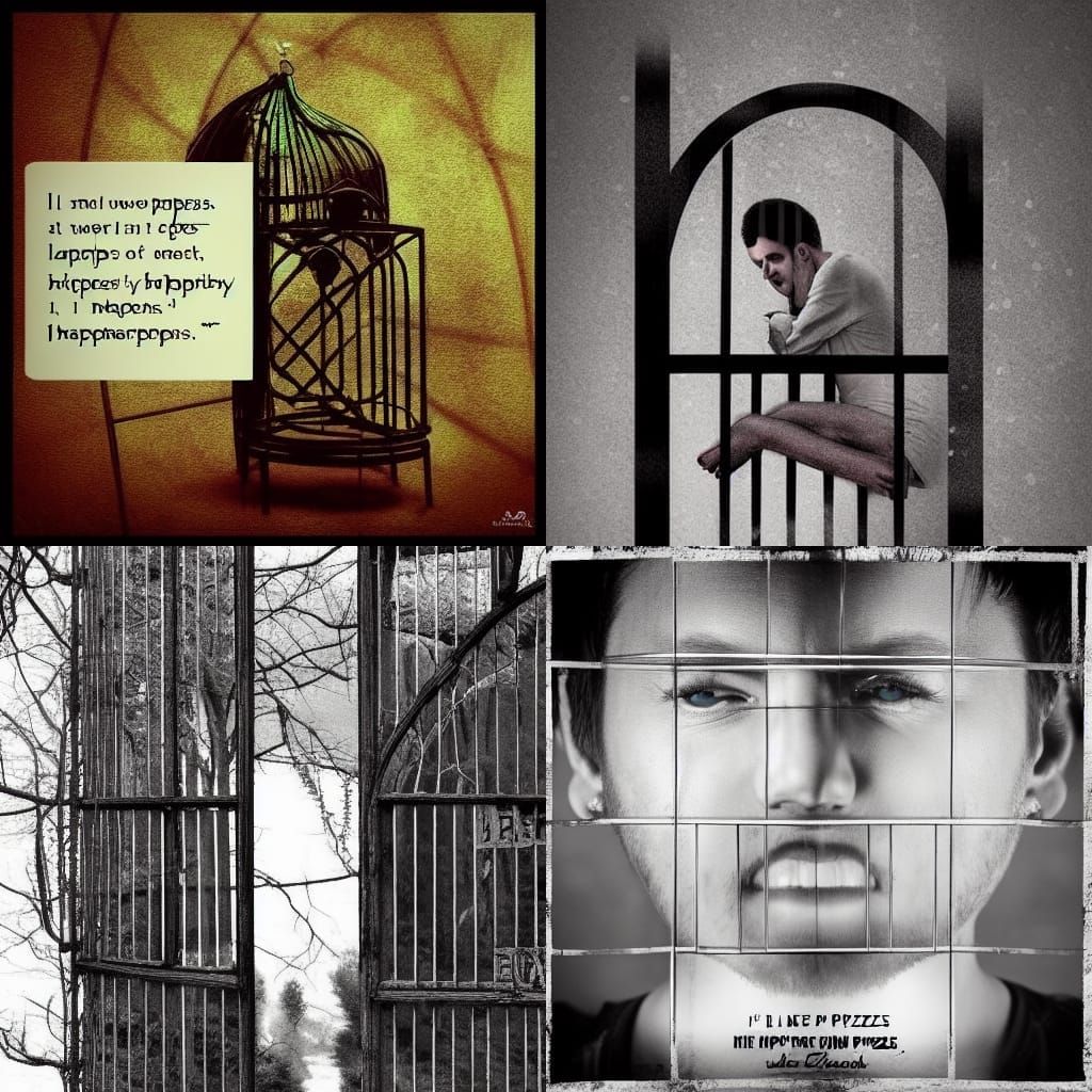 Surreal Cage of Creation and Inner Freedom