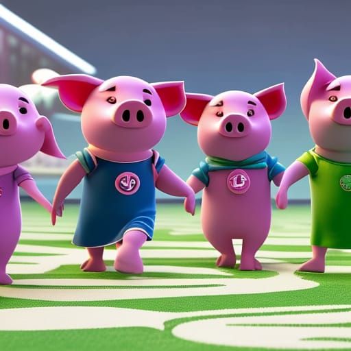 Dancing Pigs Warn Against Unsafe Downloads