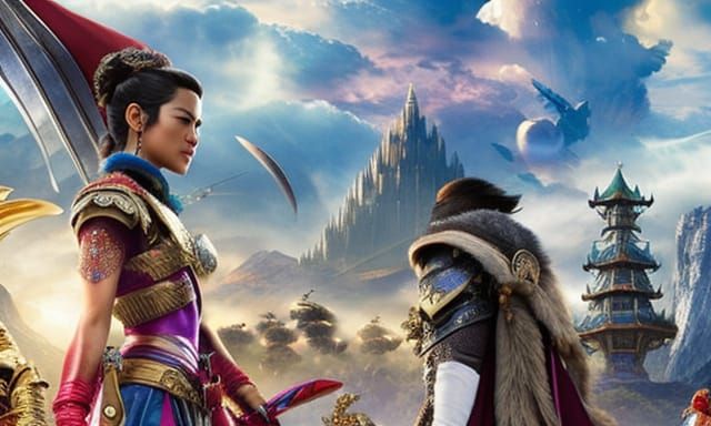 Final Fantasy X Inspired Utopian Illustration