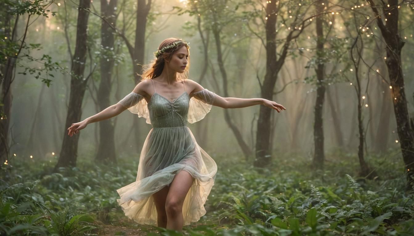 Ethereal Fantasy Dance Challenge in Summer Festival