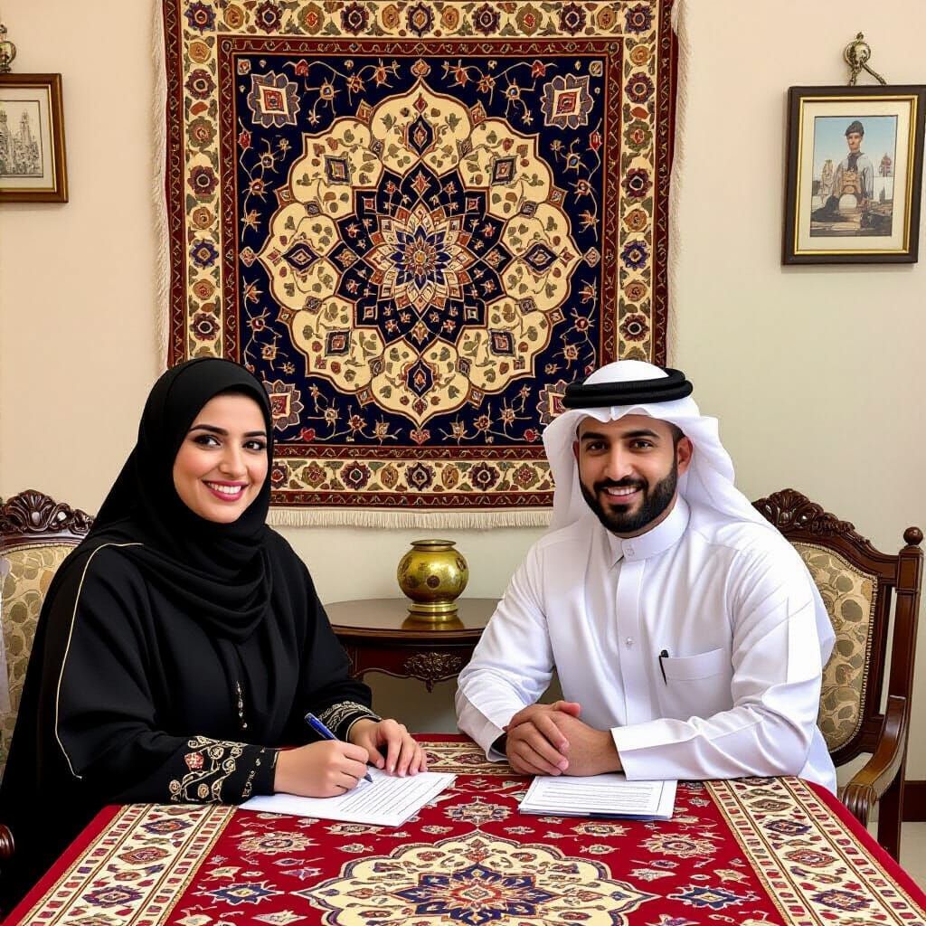 Hasidic Gathering: Traditional Meal in Synagogue