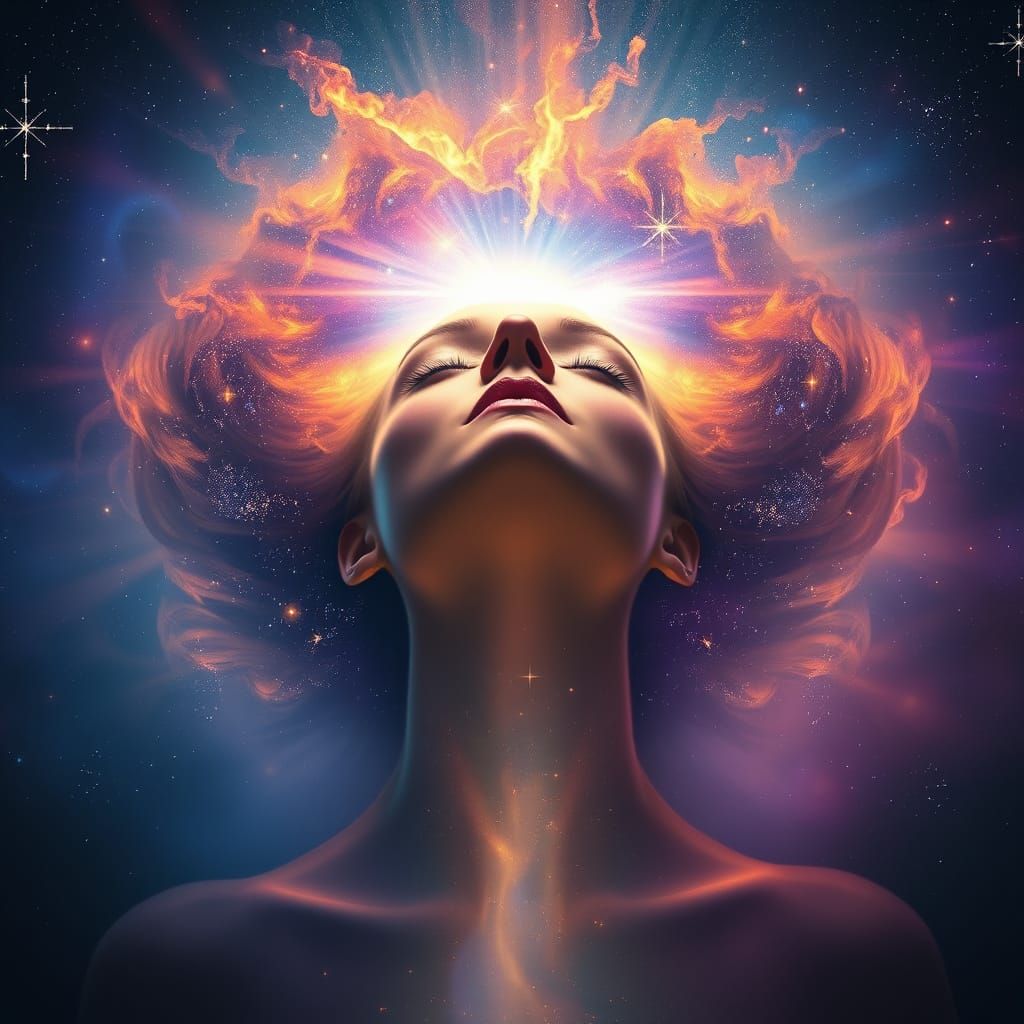 Cosmic Heart Portal Reveals Universe in Stillness