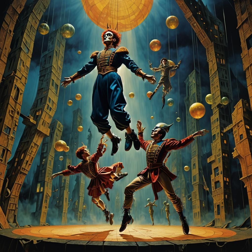 Surreal Creatures Inspired by Cirque du Soleil