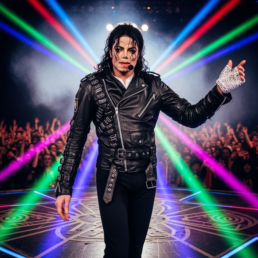 Michael Jackson's Iconic "Bad" Performance on Stage