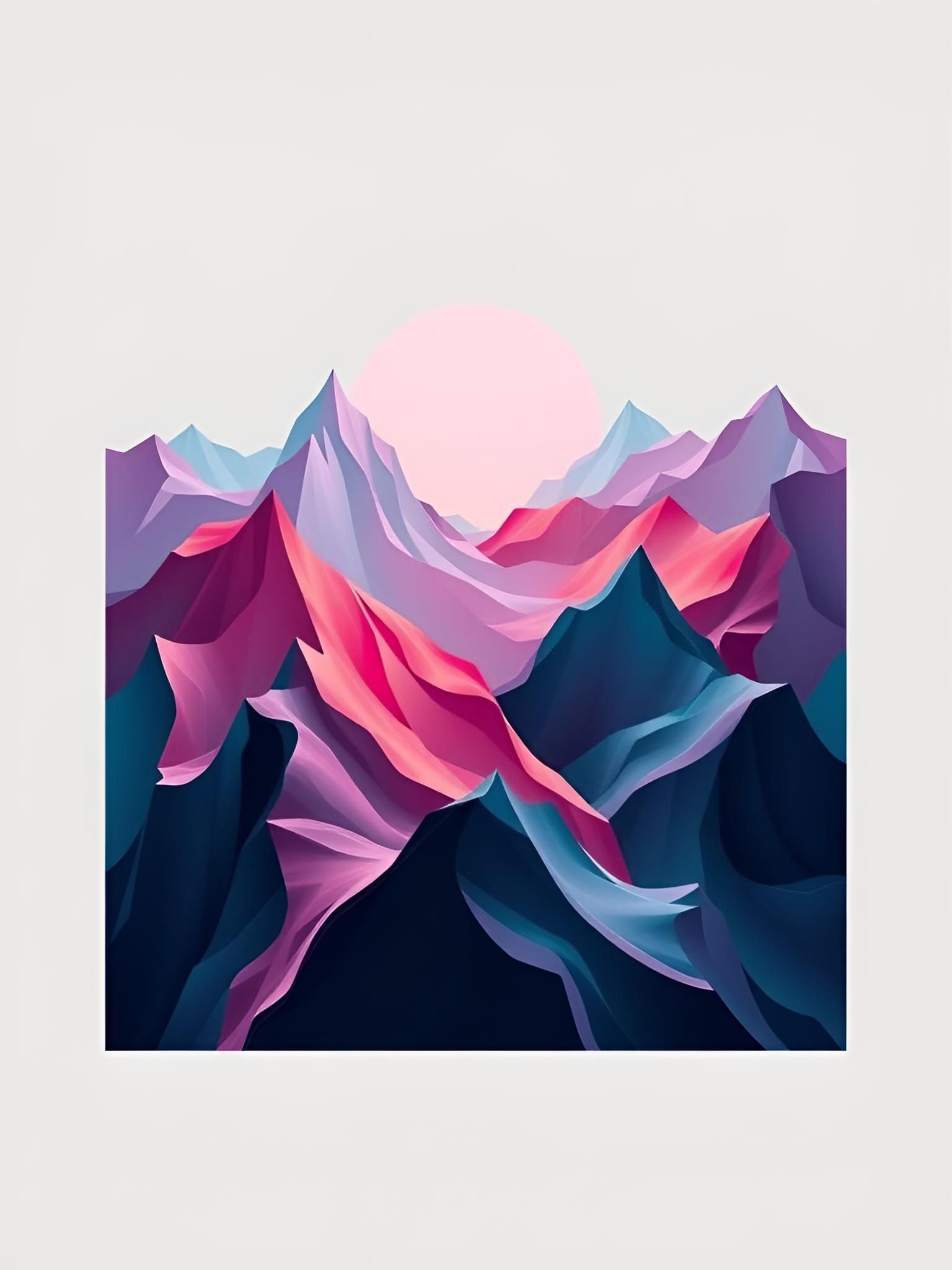 Complex Minimalism: Surreal Contours and Patterns