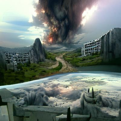 Detailed Matte Painting: The End of the World