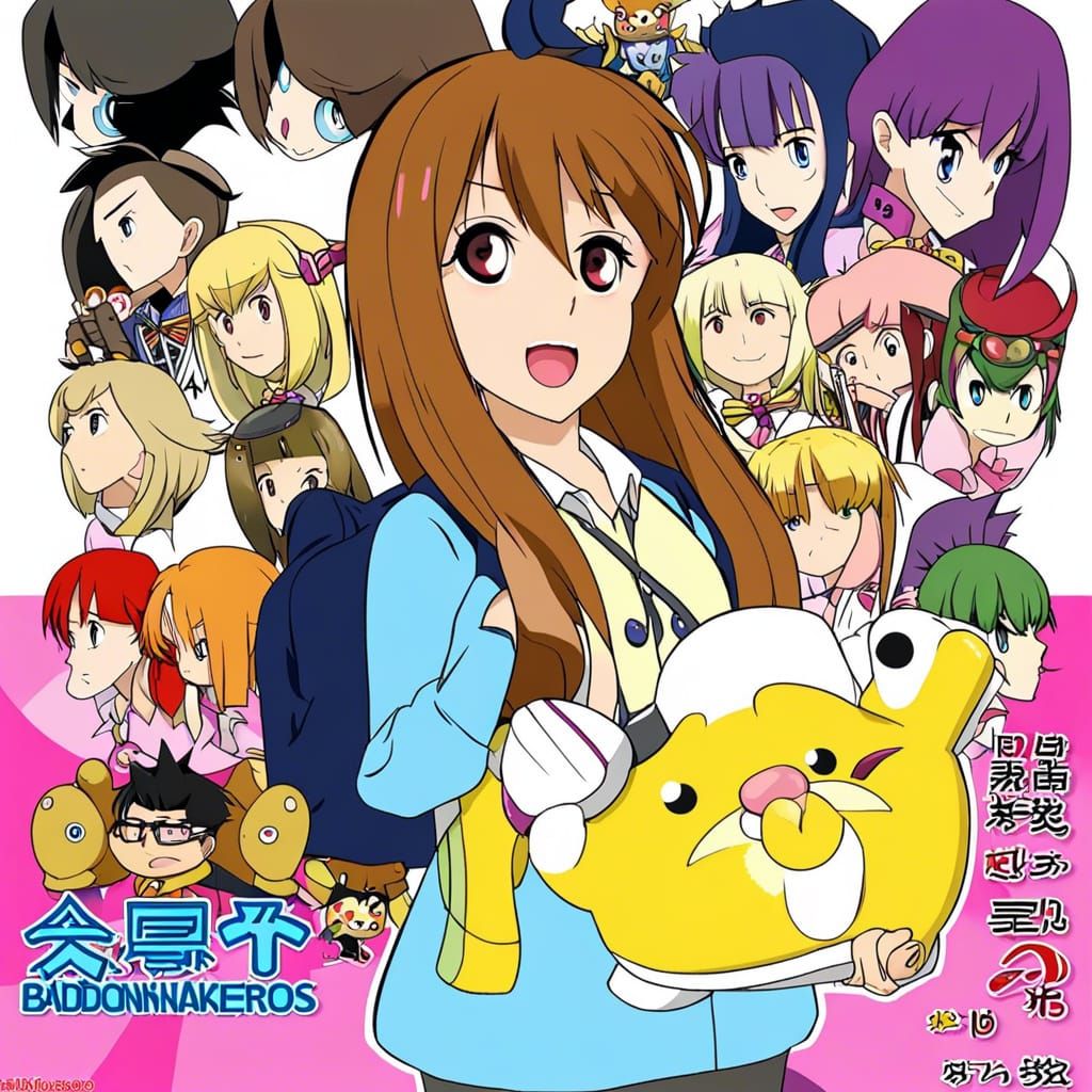 Exaggerated Anime Character Design