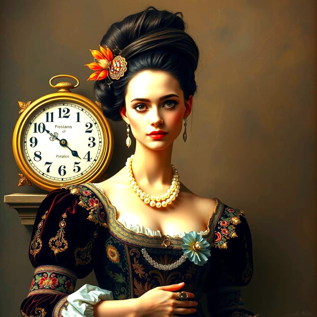 Surrealist Landscape in Style of Salvador Dali