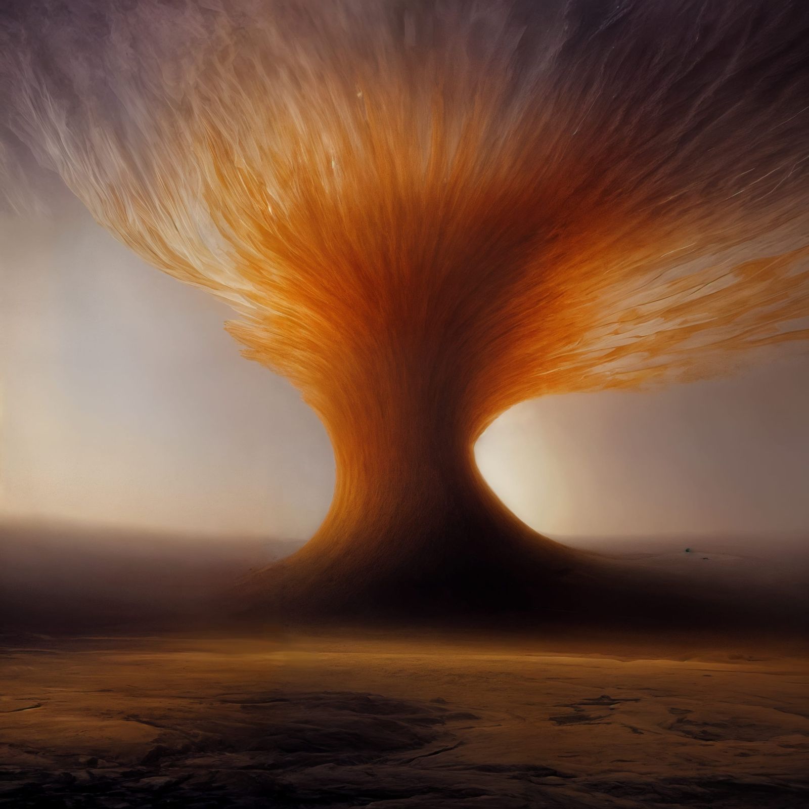 Gigantic Fractal Structure in the Desert Sky