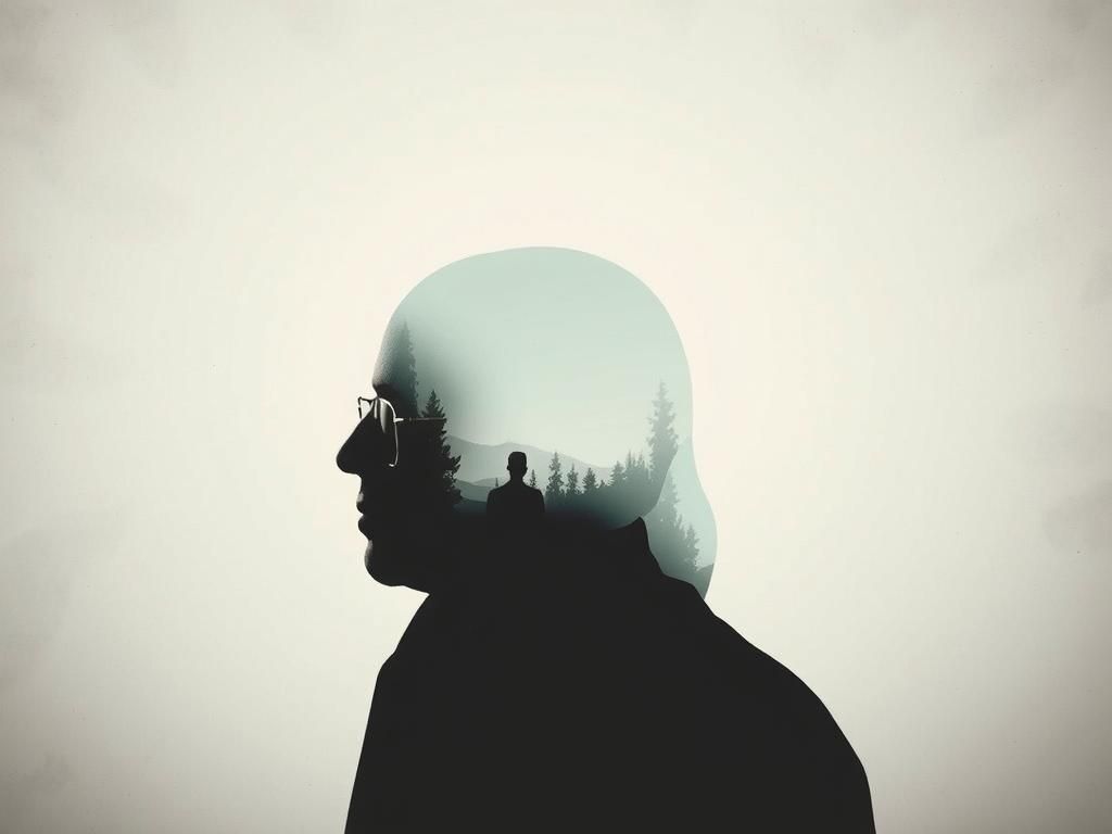 Surreal Pop Art Minimalism with Double Exposure