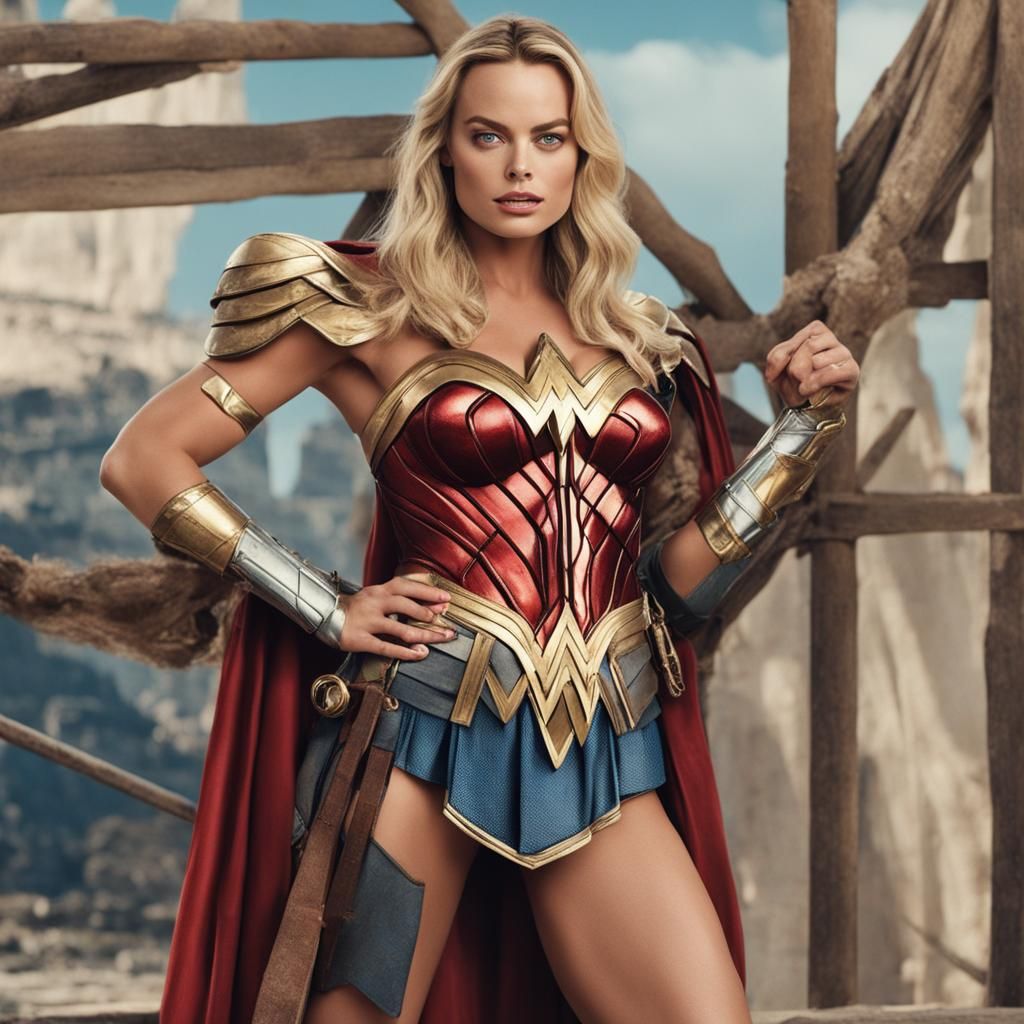 Wonder woman blonde