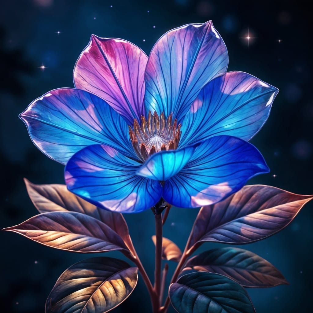 Galactic Bloom in Cosmic Colors