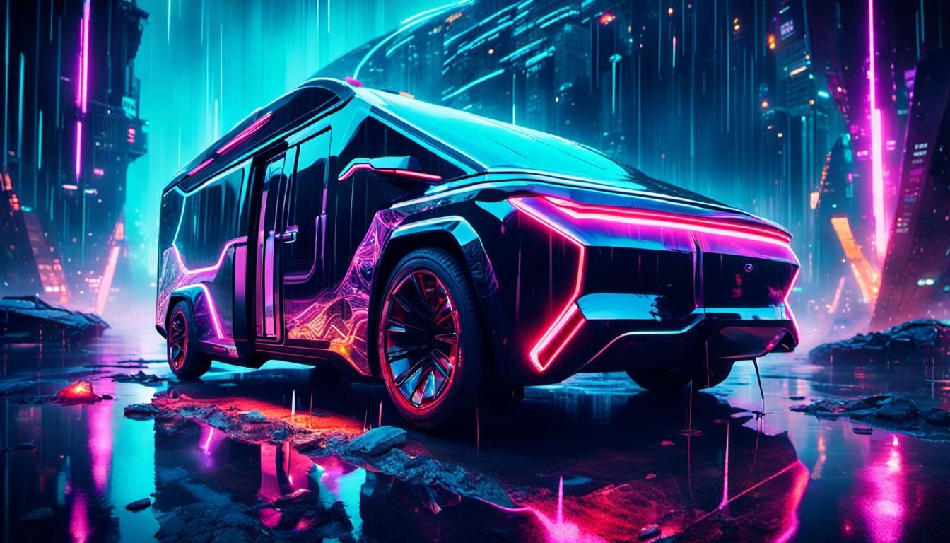 Cyberpunk 2077... and camper for vacation
