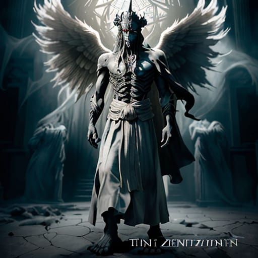 Eldritch Horror Figure Enters Throne Room in Dark, Gothic St...