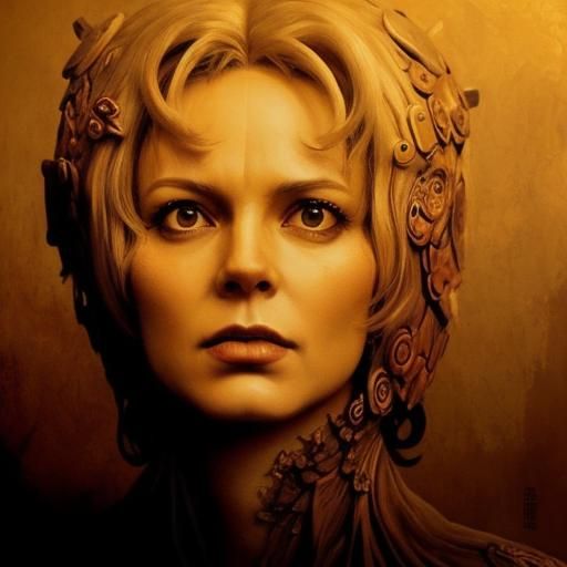 Surreal Glamour: A Vibrant, Hyperrealistic Masterpiece