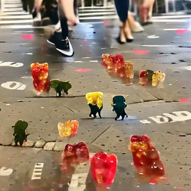 Vibrant New York City Street Scene