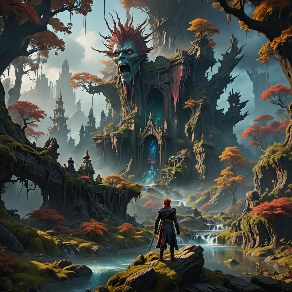 Fantastical Matte Painting of Brume Bowie