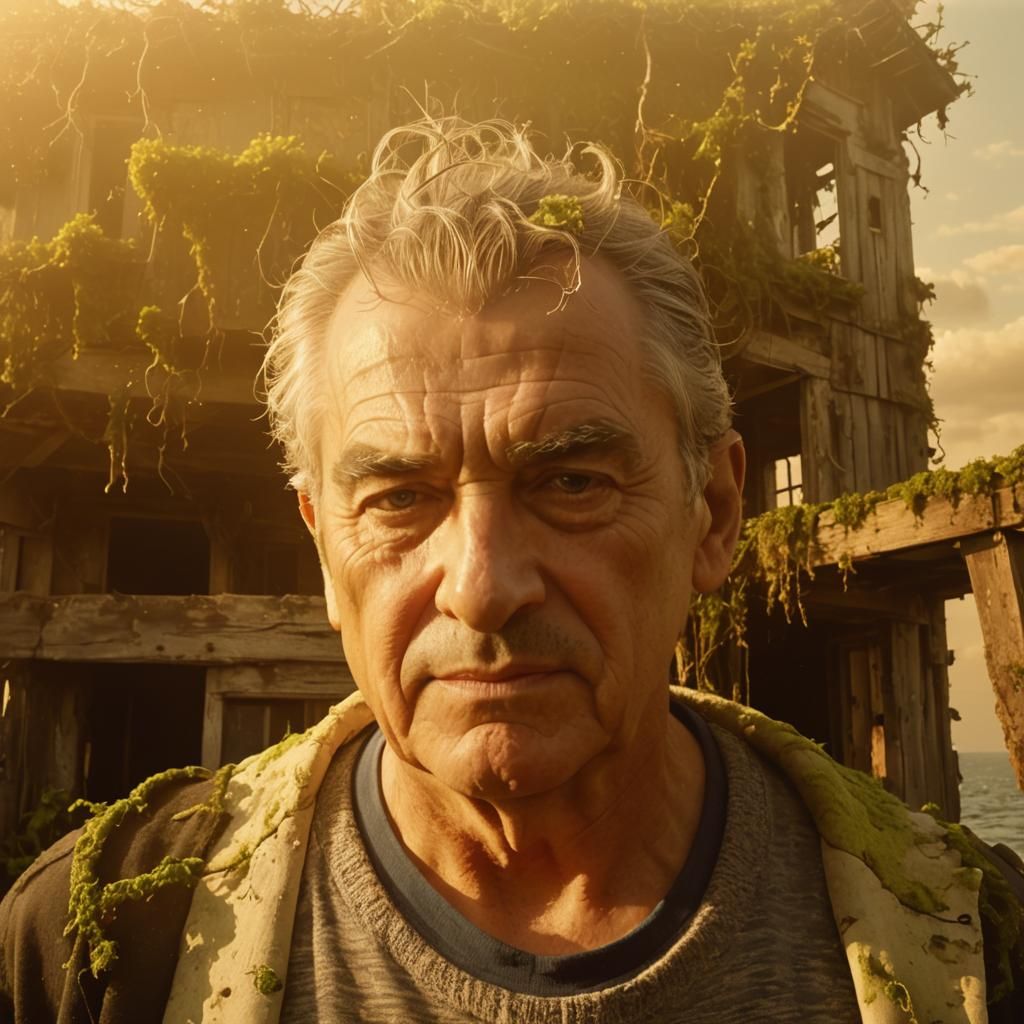 Ocean Island House in Surrealist Style