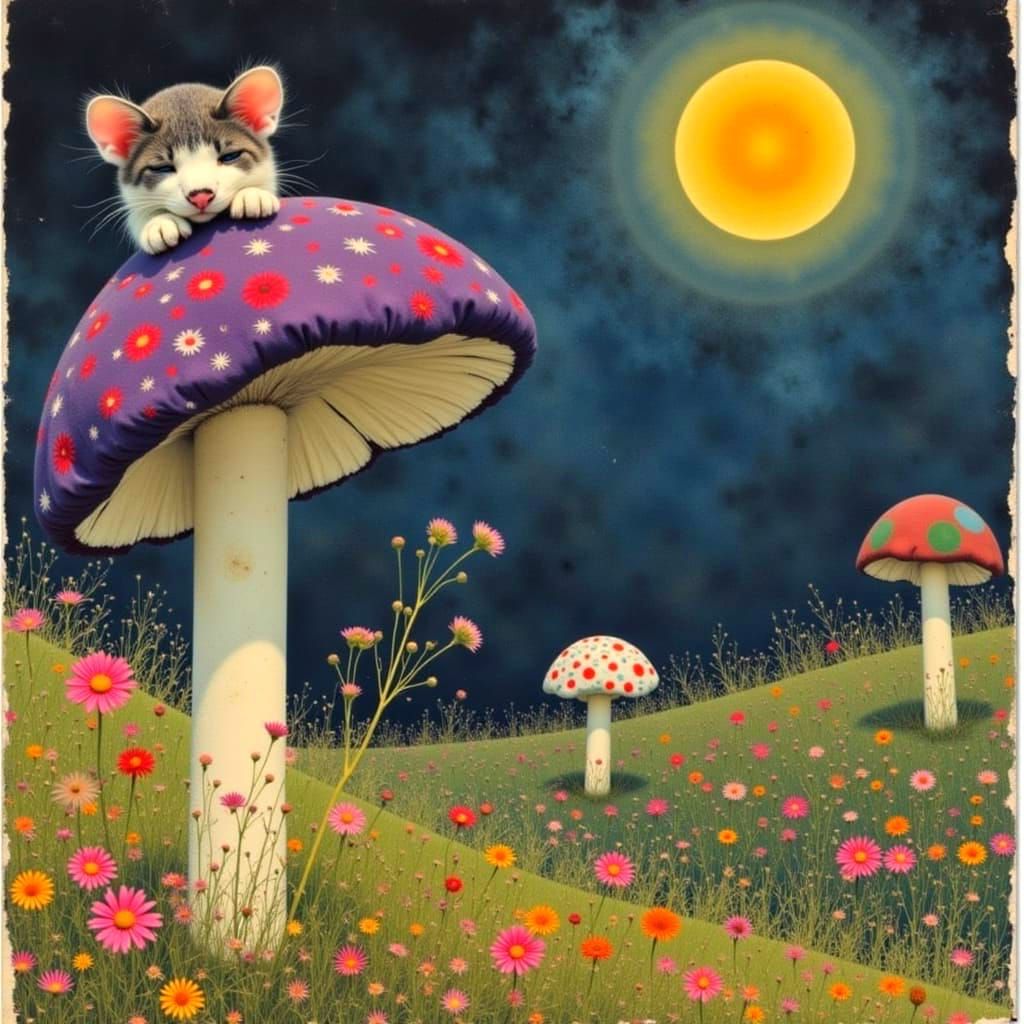 Mysterious Figure in Moody, Atmospheric Lighting