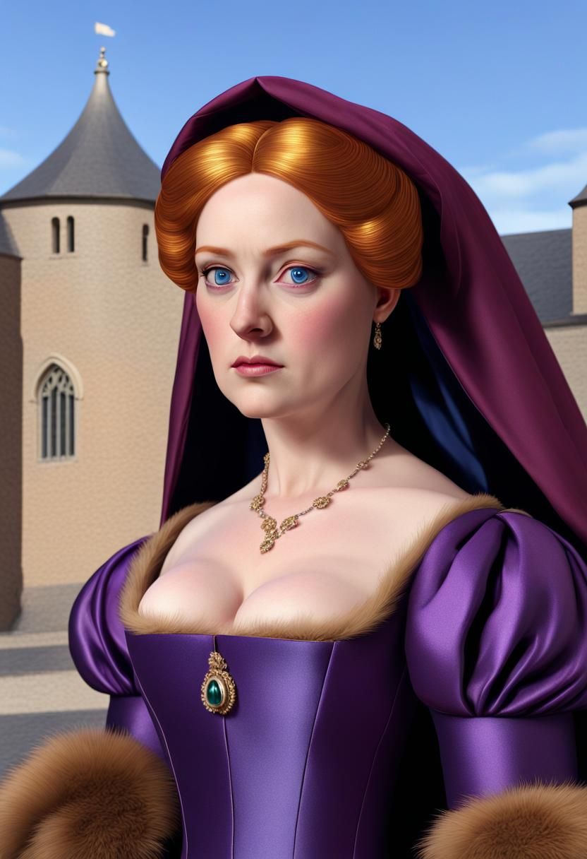 Catherine of Aragon in Tudor Fashion