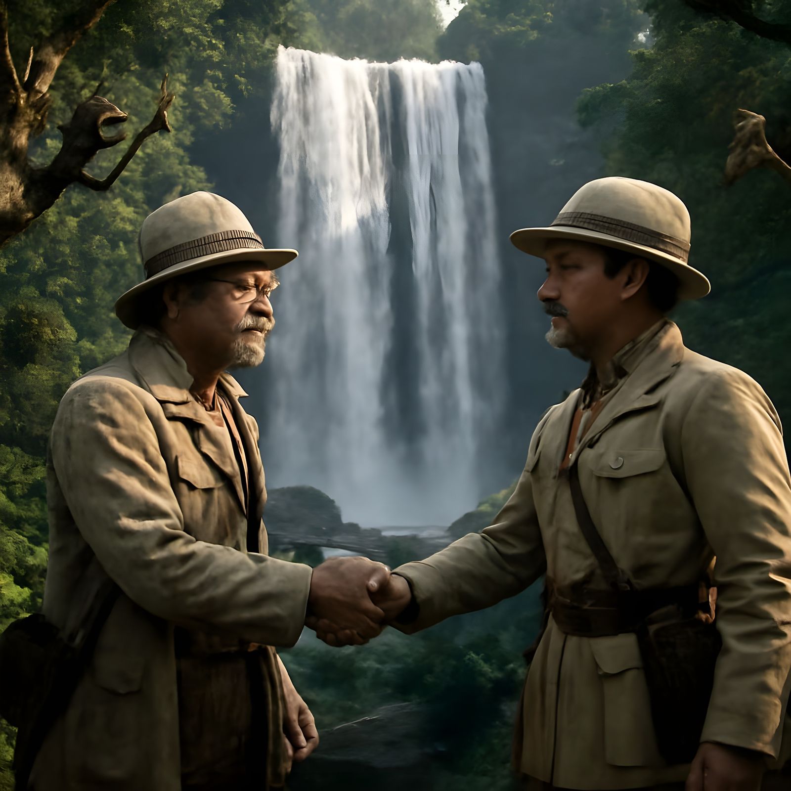 Livingstone and Stanley Meet in the Rainforest