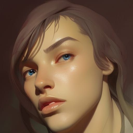 Joseph Carver Portrait in Hyperdetailed Splash Art Style