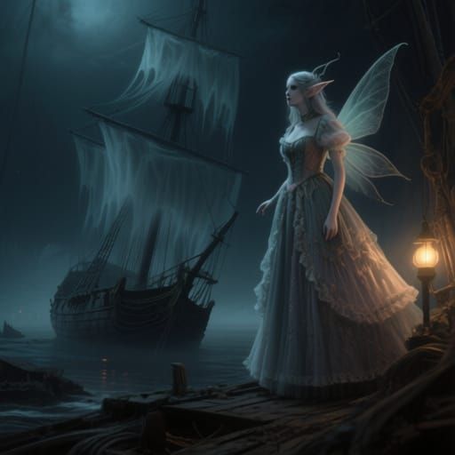 Fairy Guardian of Abandoned Ghost Ship