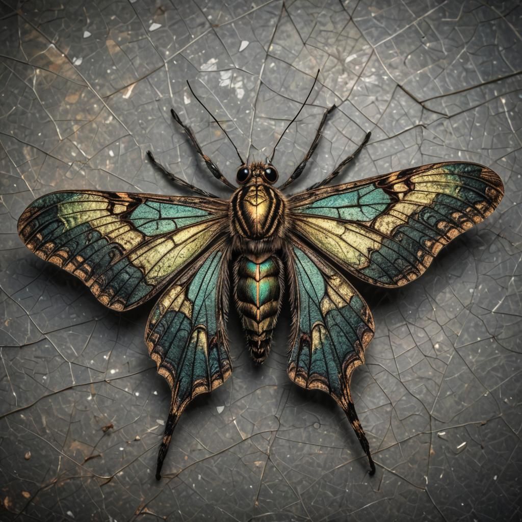 Spider moth