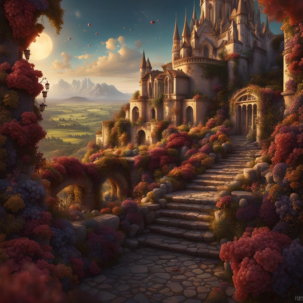 Art Nouveau Style Philipp Stelzel Wine